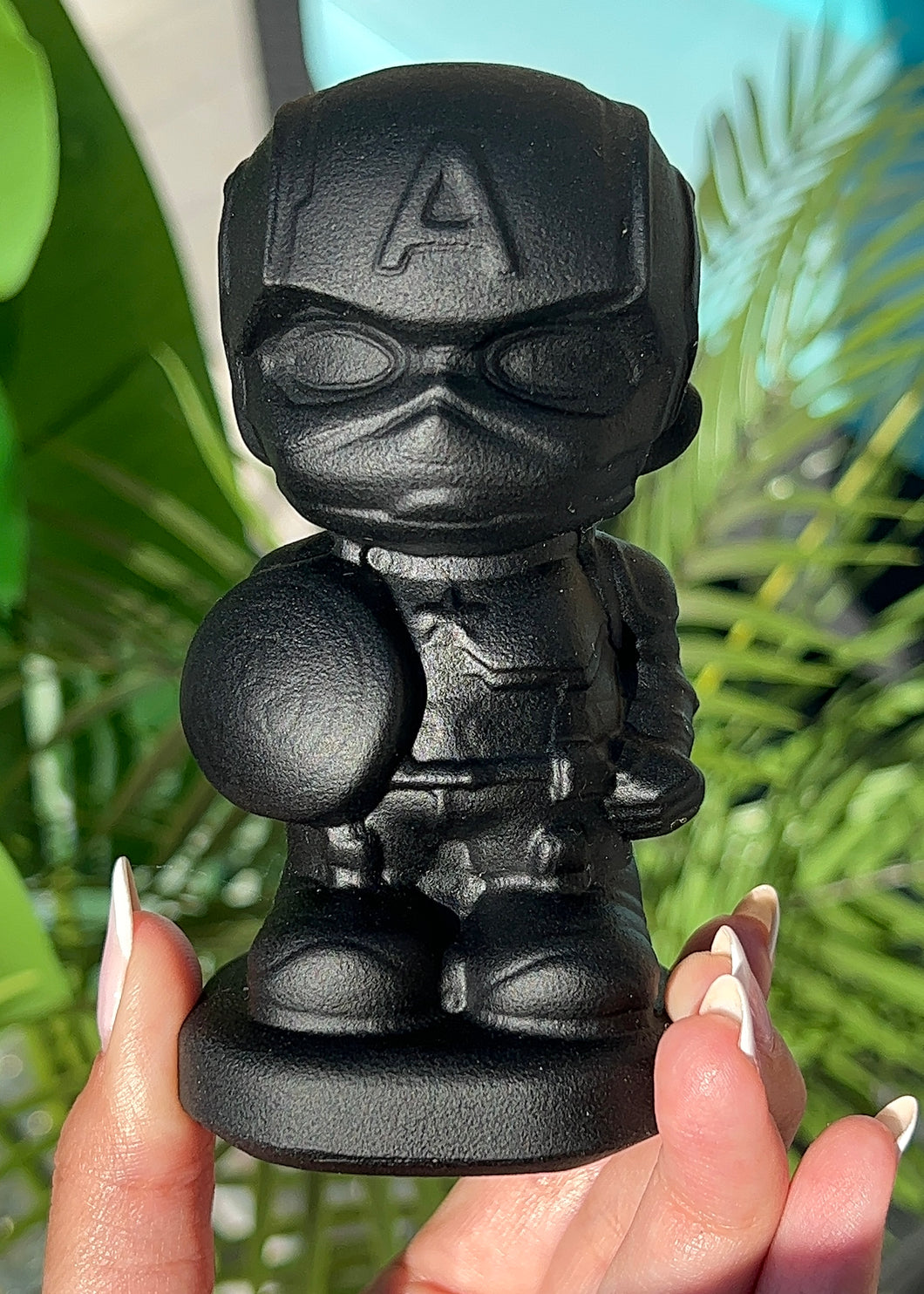 Large Obsidian Captain America Superhero