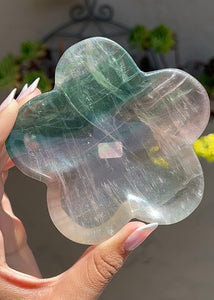 Fluorite Flower Bowl