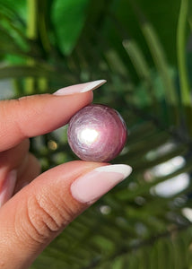 Mini Gem Lepidolite Sphere