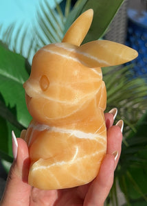 XL Orange Calcite Pikachu