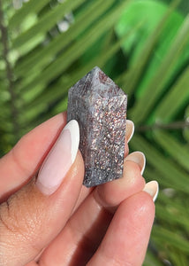 Bloodshot Iolite Point