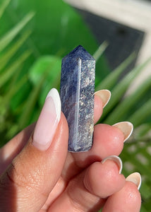 Bloodshot Iolite Point