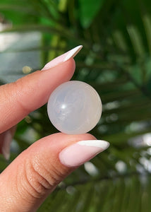 Mini Blue Rose Quartz Sphere