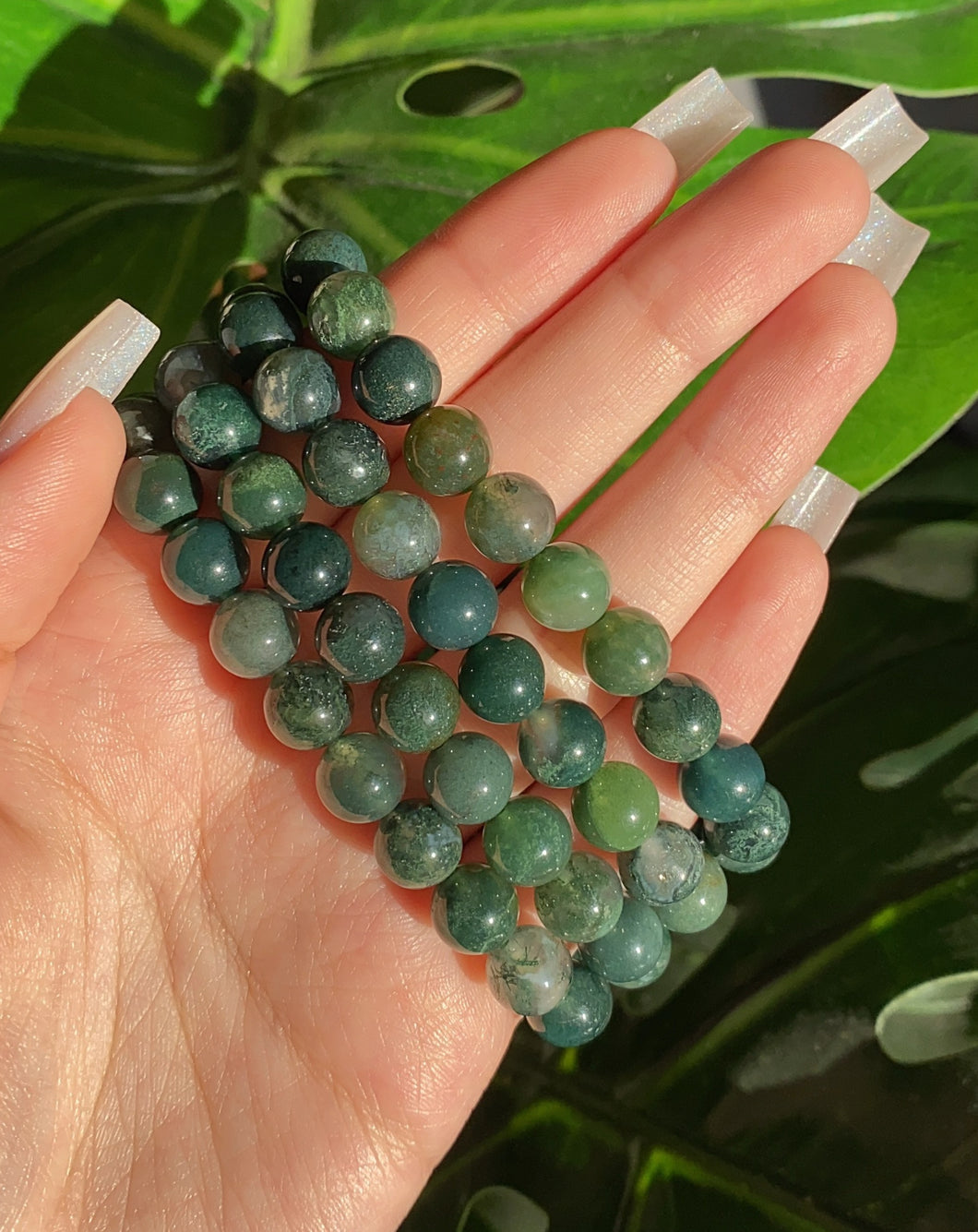 Moss Agate Bracelet