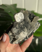 将图片加载到图库查看器，Dark Apophyllite w Calcite
