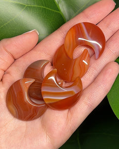 Banded Carnelian Moon